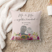 Blozende Bloemen Pioenenscript Trendy Mijnheer en Kussen (Deken)