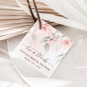 Blozende Bloemen, Roze Bloemen, Boho, Bruidsfeest Bedankjes Labels