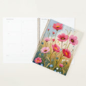 Blozende Bloemen | Roze Bloemenweide Bloemstuk Planner (Display)