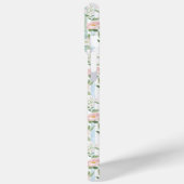 Blozende bloemen waterverf gestreepte gepersonalis Case-Mate iPhone case (Achterkant / Links)