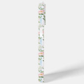 Blozende bloemen waterverf gestreepte gepersonalis Case-Mate iPhone case (Achterkant / Rechts)