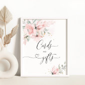 Blozende bloemenkaarten en cadeaus Poster
