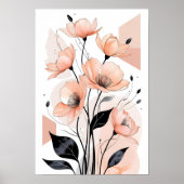 Blozende Bloemensymfonie Poster (Voorkant)