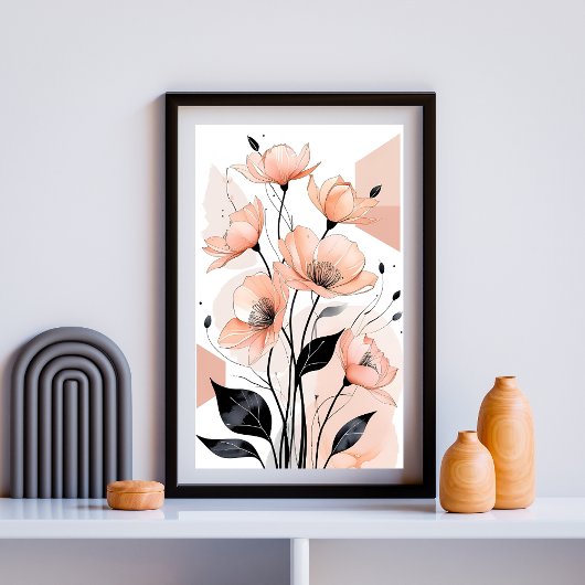 Blozende Bloemensymfonie Poster
