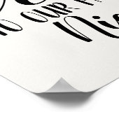 Blozende Bloemige Bloesems Botanische Welkom Huwel Poster (Hoek)