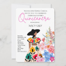 Blozende bloemige Quinceañera 15e verjaardag