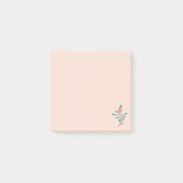 Blozende Bloemige Turquoise Botanische Post-it® Notes