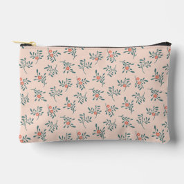 Blozende Bloemmotief in Thee Groen Botanisch Patro Etui