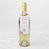 Blozende Blos Sluitingsdag Mauve Makelaar Flessenhanger (Op fles)
