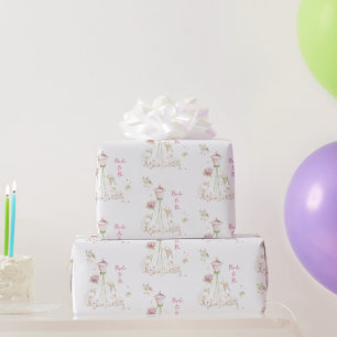 Blozende Bruid in Bloeiende Bruid om Te Trouwen Cadeaupapier