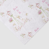 Blozende Bruid in Bruid in Bloei Te Zijn Tissuepapier (Detail)