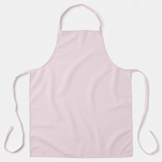Blozende Bruid Roze Effen Kleur Schort (Voorkant)