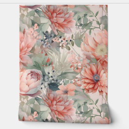 Blozende Bruids Ballet Botanisch Behang