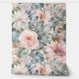 Blozende Bruidsballet Botanisch Behang