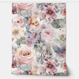 Blozende Bruidsballet Botanisch Behang