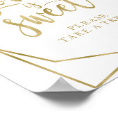 Blozende Burgundy Bloemige Tekstbord 'Liefde is zo Poster (Hoek)