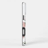Blozende elegante bloemmotief iPhone hoesje (Rechterkant)