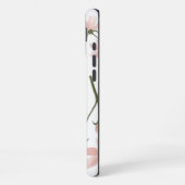 Blozende elegante bloemmotief iPhone hoesje (Linkerkant)