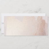 Blozende gouden zakelijke cadeaubon met logo (Achterkant)