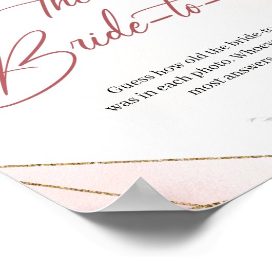 Blozende groen goud Hoe oud was de aanstaande brui Poster (Hoek)