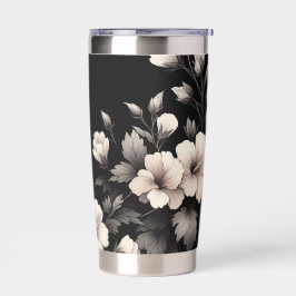 Blozende Hibiscus Geïsoleerde Drinkbeker