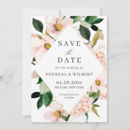 Blozende Hortensia Bloemen Save the Date