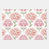 Blozende Hortensia Inpakpapier Vel (Voorkant 3)
