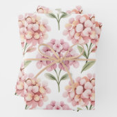 Blozende Hortensia Inpakpapier Vel (In situ)