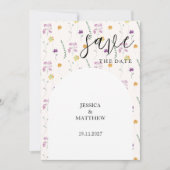 Blozende landelijke sprookjestuin save the date (Voorkant)