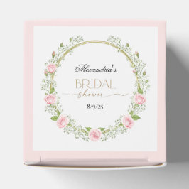 Blozende Romance: Roze Rozen & Baby’s Breath Bedankdoosjes