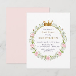 Blozende Romance: Roze Rozen en Baby's Adem Kaart