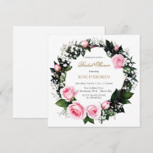 Blozende Romance: Roze Rozen en Baby's Breath