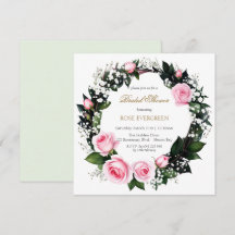 Blozende Romance: Roze Rozen en Baby's Breath