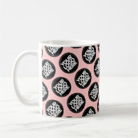 Blozende roze aangepaste logo bedrijfs patroon wer