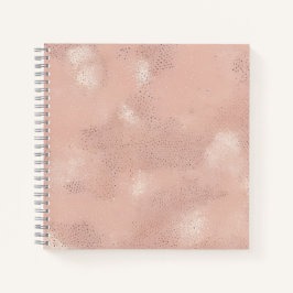 Blozende Roze Abstracte Textuur Notitieboek