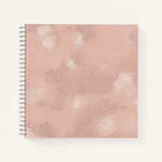 Blozende Roze Abstracte Textuur Notitieboek