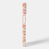 Blozende Roze Aquarel Bloemmotief Case-Mate iPhone Case (Achterkant / Rechts)