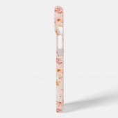 Blozende Roze Aquarel Bloemmotief Case-Mate iPhone Case (Achterkant / Links)