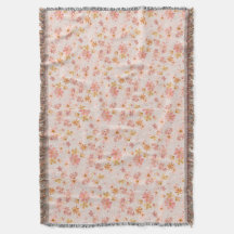 Blozende Roze Aquarel Bloemmotief