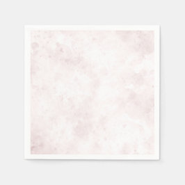 Blozende Roze Aquarel Vlek Moderne Glamour Bruilof Servet