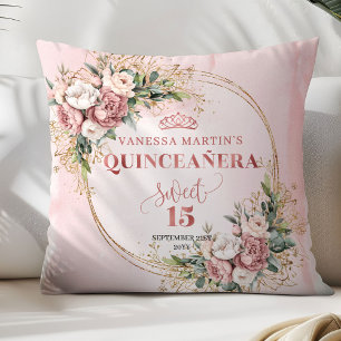 Blozende Roze Bloemen Eucalyptus Perfect Cadeau 15 Kussen