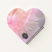 Blozende Roze Bloemliefde Notitieboek (Achterkant)