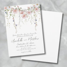 Blozende Roze Botanische Aquarel Wilde Bloem Bruil