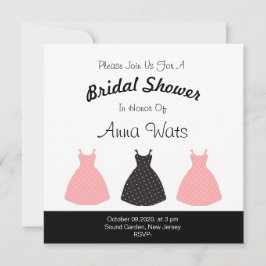 Blozende Roze en Zwarte Jurk Sieraden Patroon