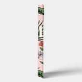 Blozende Roze Hawaïaans Bloemendesign Flamingo Case-Mate iPhone Case (Achterkant / Rechts)