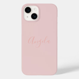 Blozende Roze met Naam iPhone 14 Case-Mate iPhone 14 Hoesje