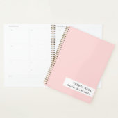 Blozende Roze Minimalistische 2026 Ontwerp Planner (Display)