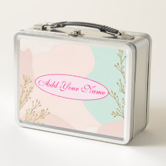 Blozende Roze Mint Abstract Trendy Collectie
