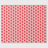 Blozende Roze Rode Rozen Bloemstuk Cadeaupapier (Vlak)