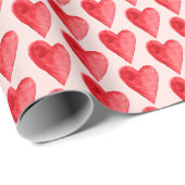 Blozende Roze Rode Rozen Bloemstuk Cadeaupapier (Rol Hoek)